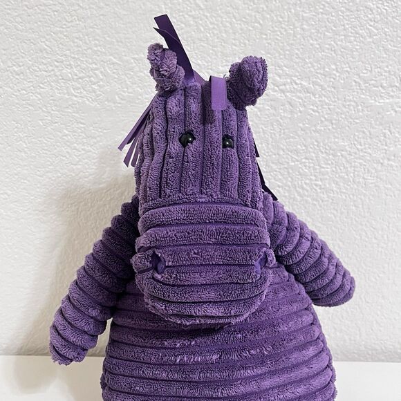 Jellycat Cordy Roy Purple Horse Plush Stuffed Animal Ribbon Tail 16" NO TUSH TAG - Picture 2 of 16